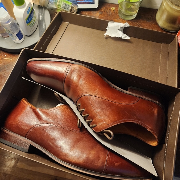 Florsheim Brown Men's 13 wide - Picture 6 of 6